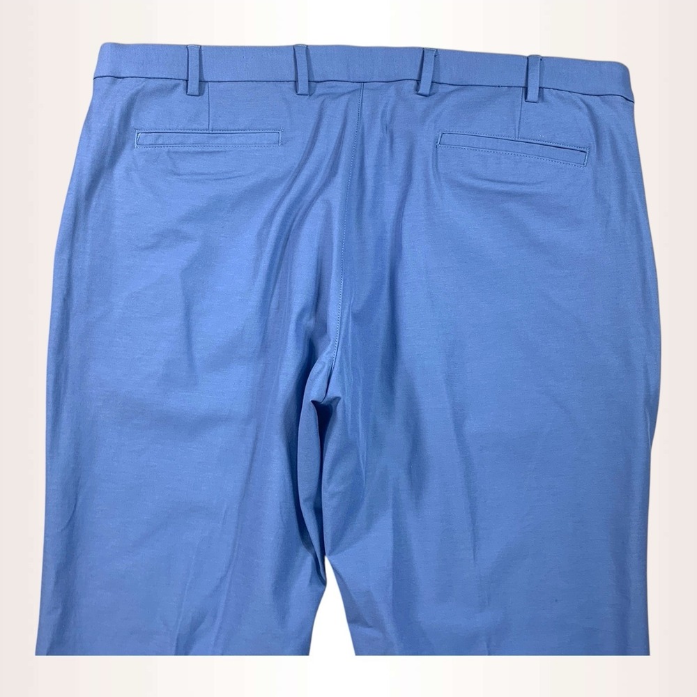 Lauren Ralph Lauren Pants Mens 40x30 Blue Performance Classic Fit Cotton Stretch - Picture 9 of 12